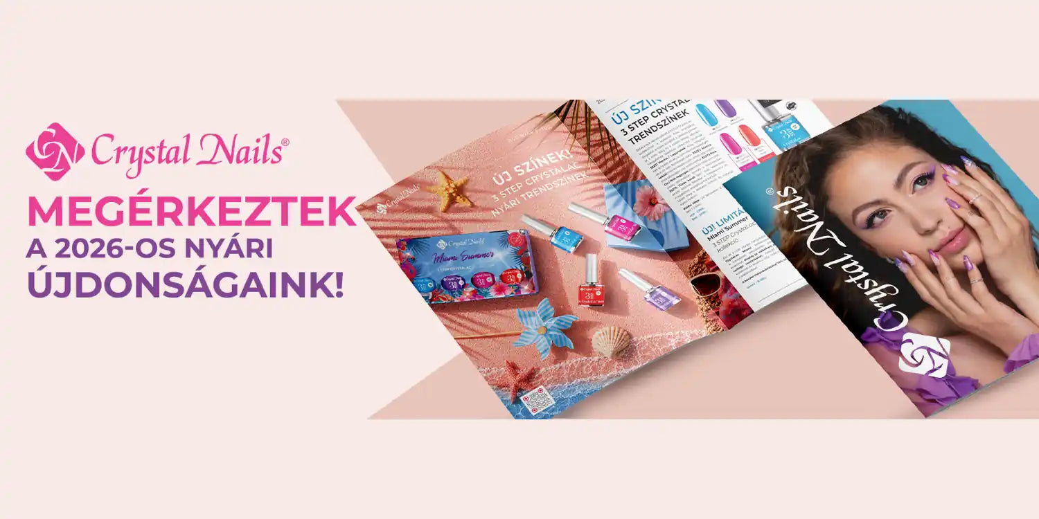 Friss Crystal Nails újdonságok – Nyári kollekció 2026