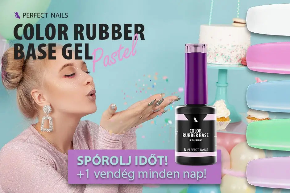 Perfect Nails Color Rubber Base Gel
