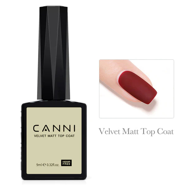 CANNI HEMA FREE Velvet Matt Top Coat 9ml