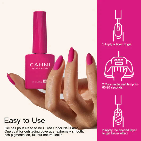 CANNI HEMA FREE UV/LED-Gellack 9 ml – 9045