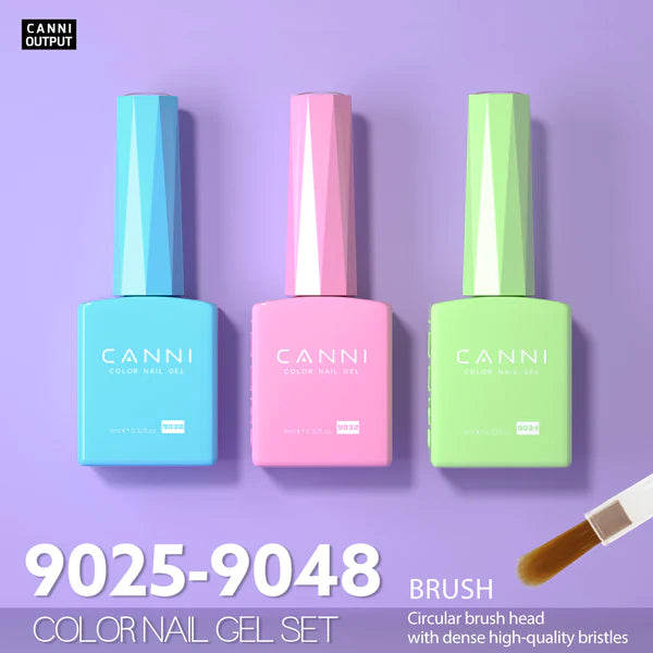 CANNI HEMA FREE UV/LED gél lakk 9ml - 9025