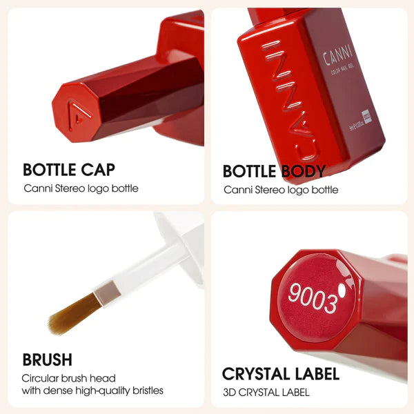 CANNI HEMA FREE UV/LED-Gellack 9 ml – 9028