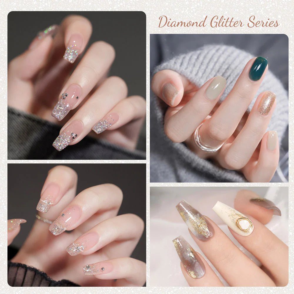 CANNI HEMA FREE set 8 x 9 ml - No.08 - Diamond Glitter Collection