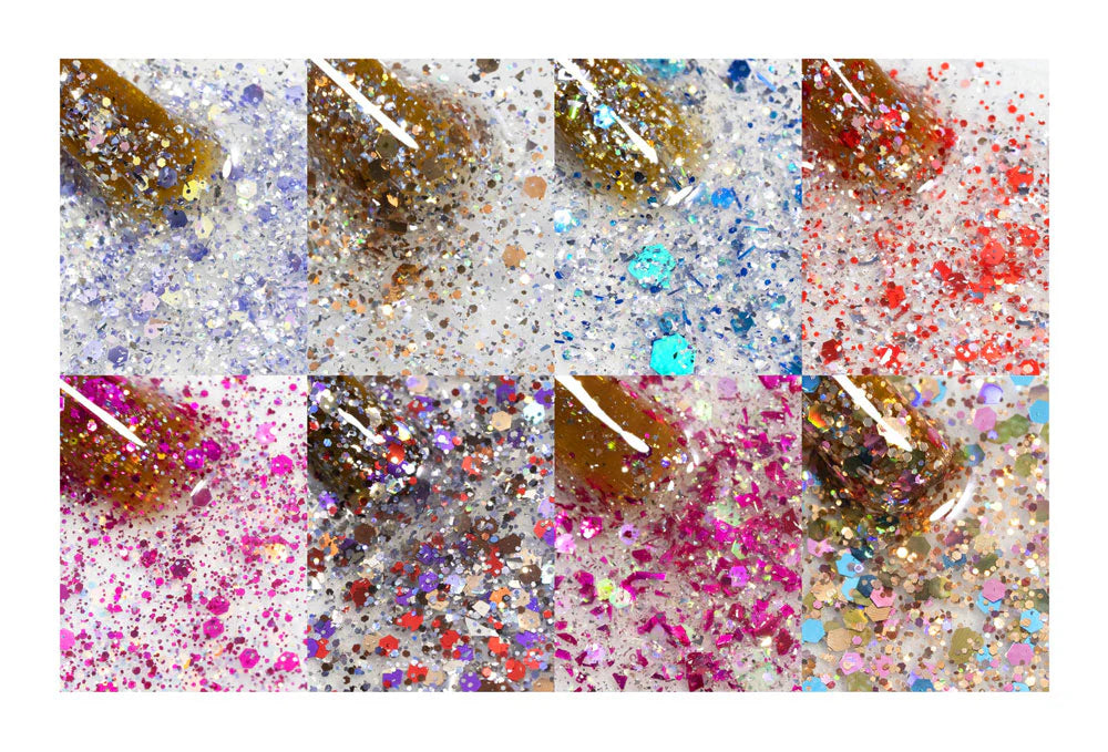 CANNI HEMA FREE set 8 x 9 ml - No.11 - Glitz Flash Collection