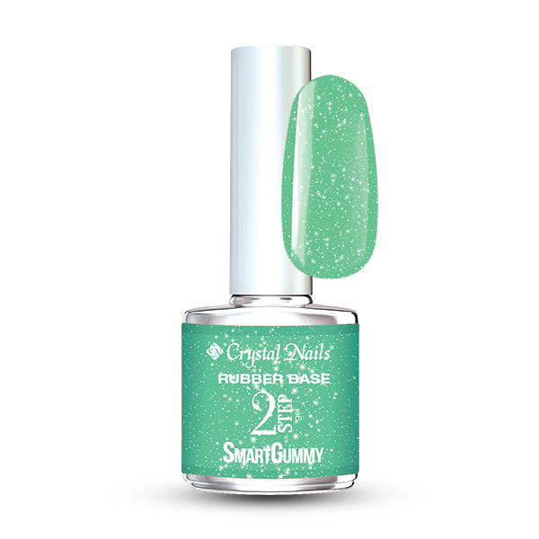 2S SmartGummy Rubber base gel - Nr30 Shimmer Jade