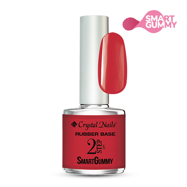 2S SmartGummy Rubber base gel - Nr36 Fiery Red