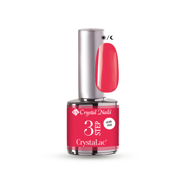 3 STEP HEMA Free CrystaLac - HF3SG3 (4ml) - Glowy Korall