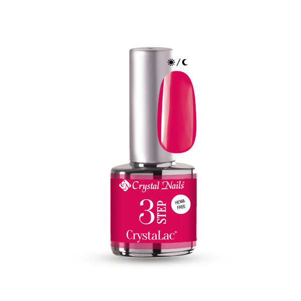 3 STEP HEMA Free CrystaLac - HF3SG4 (4ml) - Glowy Magenta