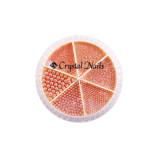 Metál Körömgyöngy készlet - Rosegold