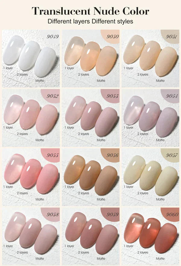 CANNI HEMA FREE UV/LED gel polish 9ml - 9052