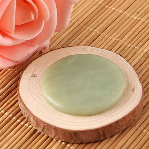 Glue holder Mini Jade stone for artificial nails