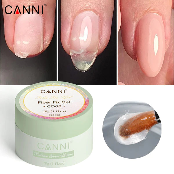 CANNI Fiber Fix Gel - Üvegszálas erősítő zselé - 28g