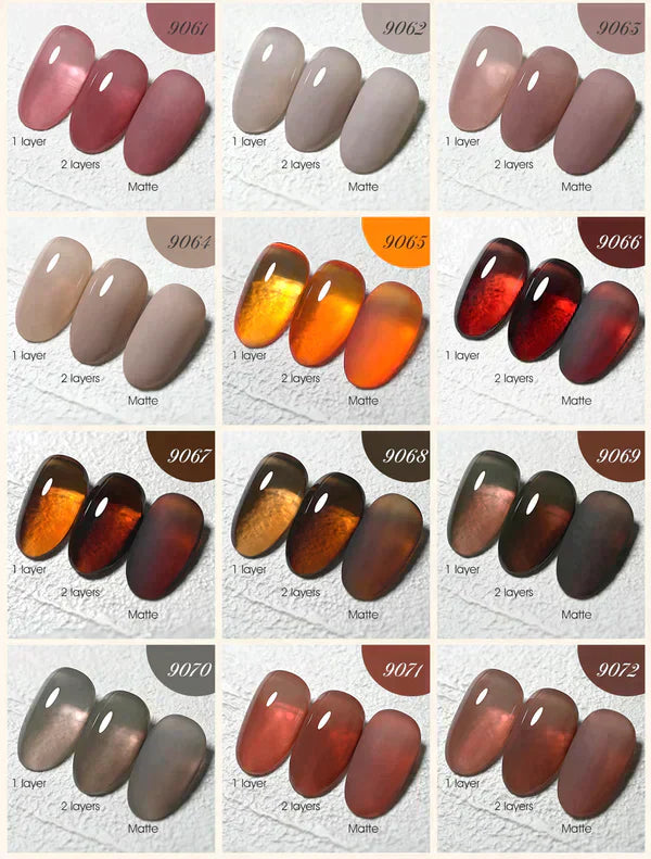 CANNI HEMA FREE UV/LED gel polish 9ml - 9055