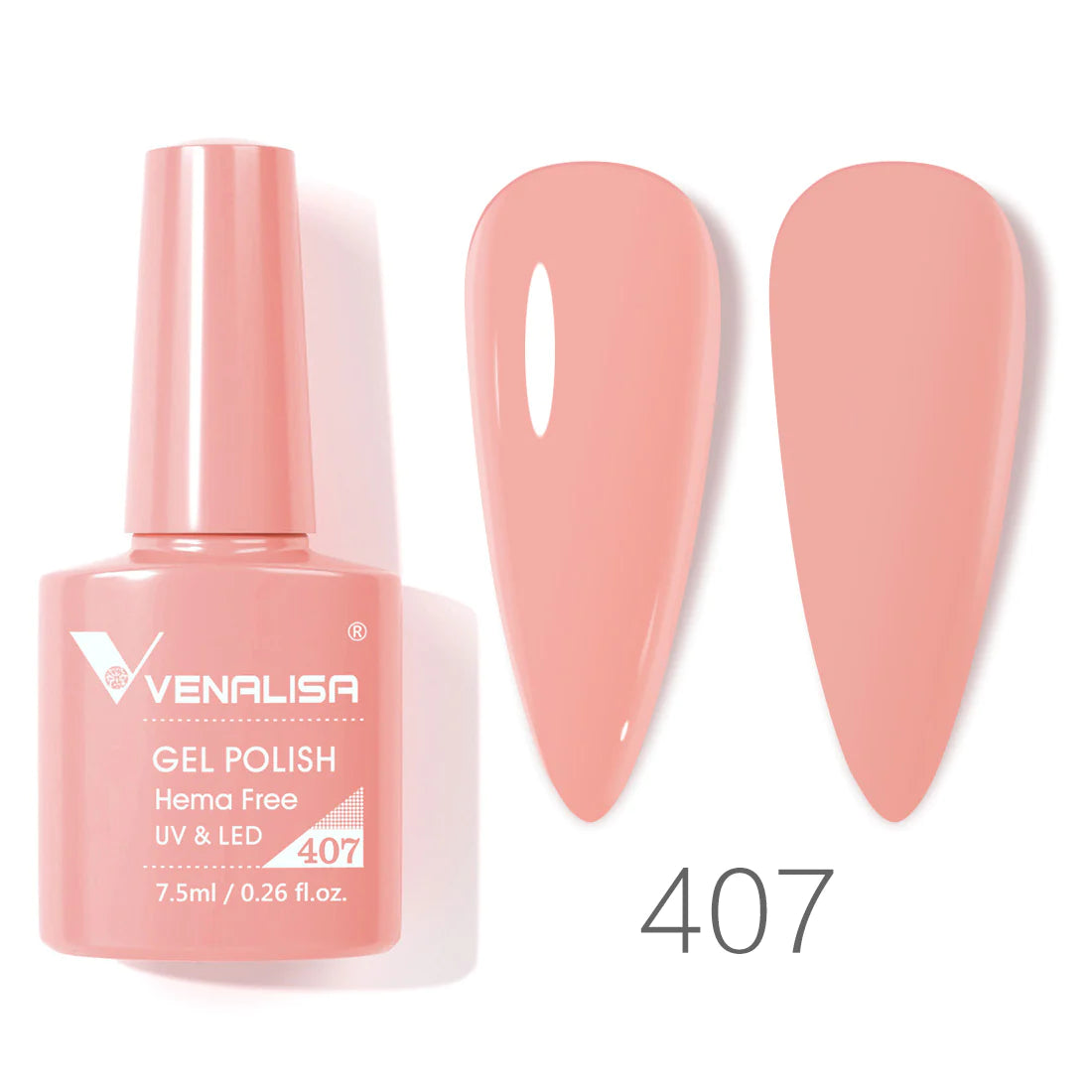 Venalisa Hema Free UV/LED Gél Lakk 7.5 ml - 407