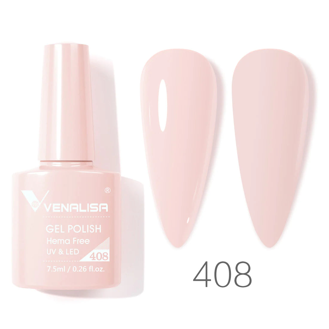 Venalisa Hema Free UV/LED Gél Lakk 7.5 ml - 408