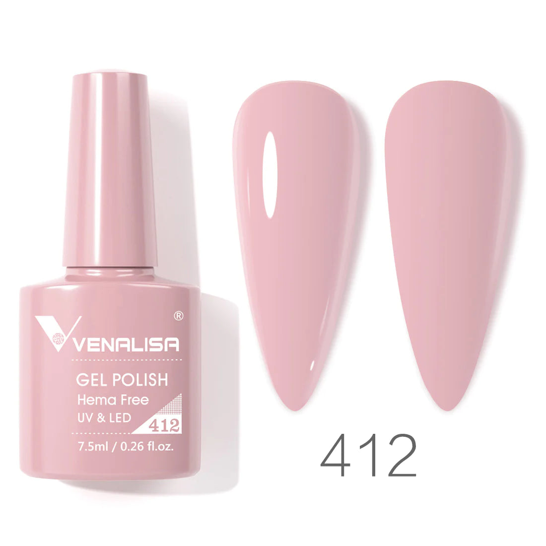 Venalisa Hema Free UV/LED Gél Lakk 7.5 ml - 412