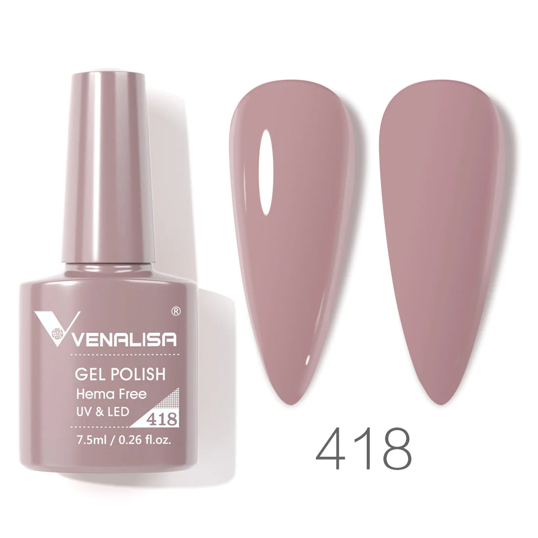 Venalisa Hema Free UV/LED Gél Lakk 7.5 ml - 418