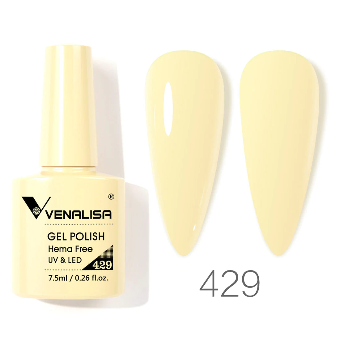 Venalisa Hema Free UV/LED Gél Lakk 7.5 ml - 429