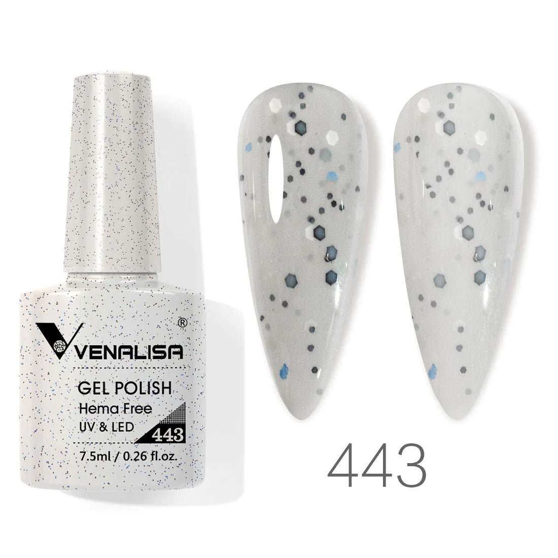 Venalisa Hema Free UV/LED Gél Lakk 7.5 ml - 443