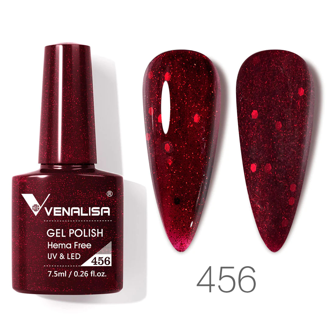 Venalisa Hema Free UV/LED Gél Lakk 7.5 ml - 456