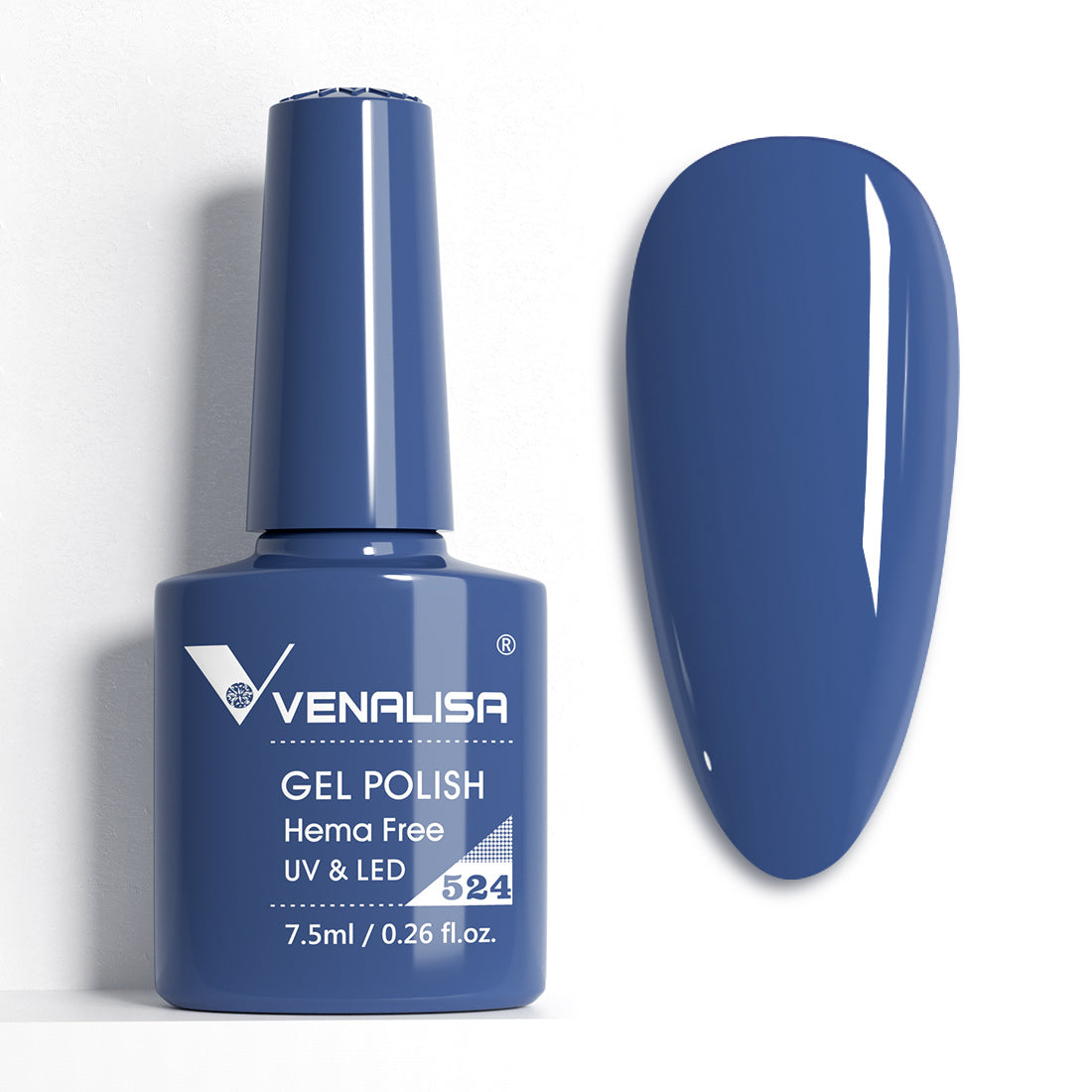 Venalisa Hema Free UV/LED Gél Lakk 7.5 ml - 524