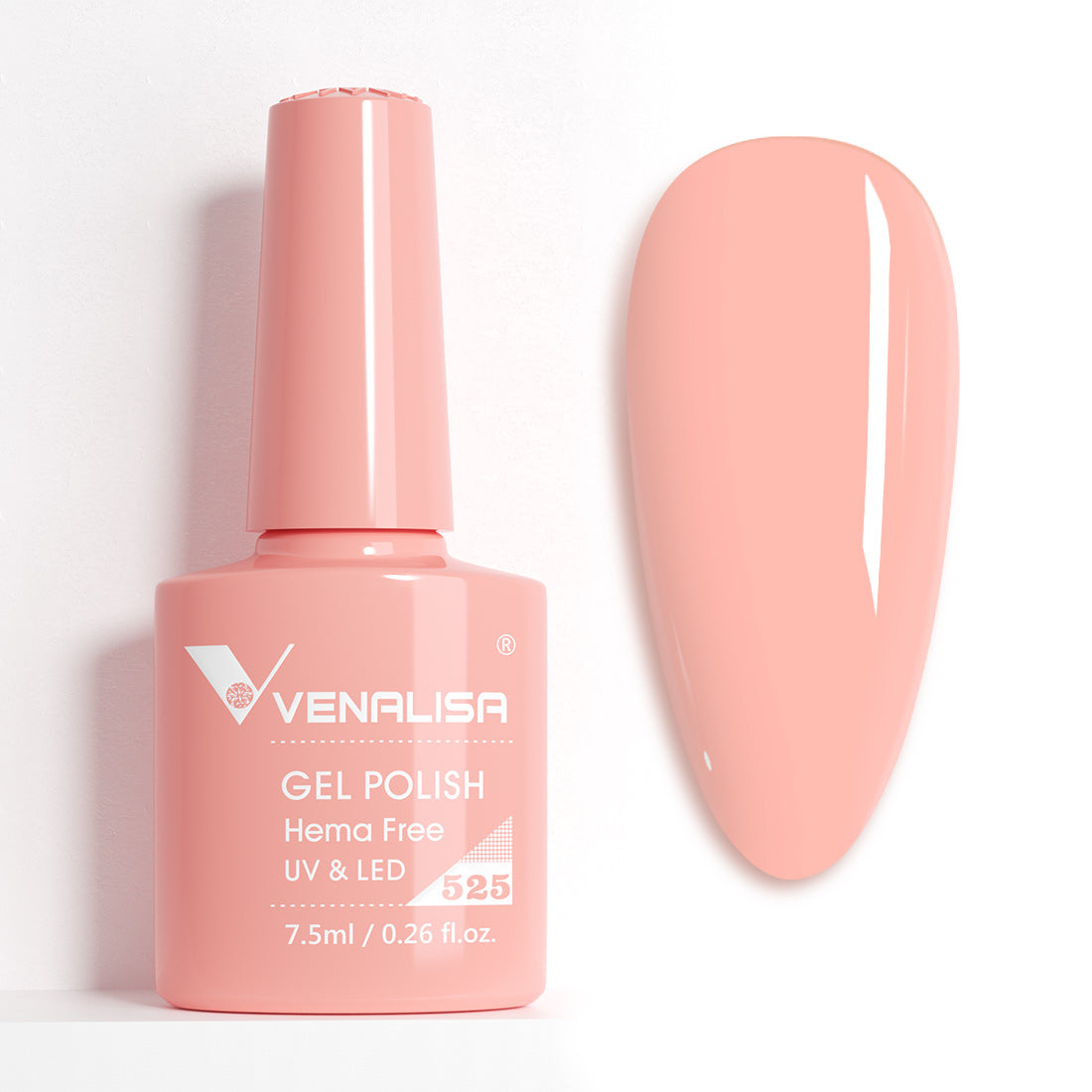 Venalisa Hema Free UV/LED Gél Lakk 7.5 ml - 525