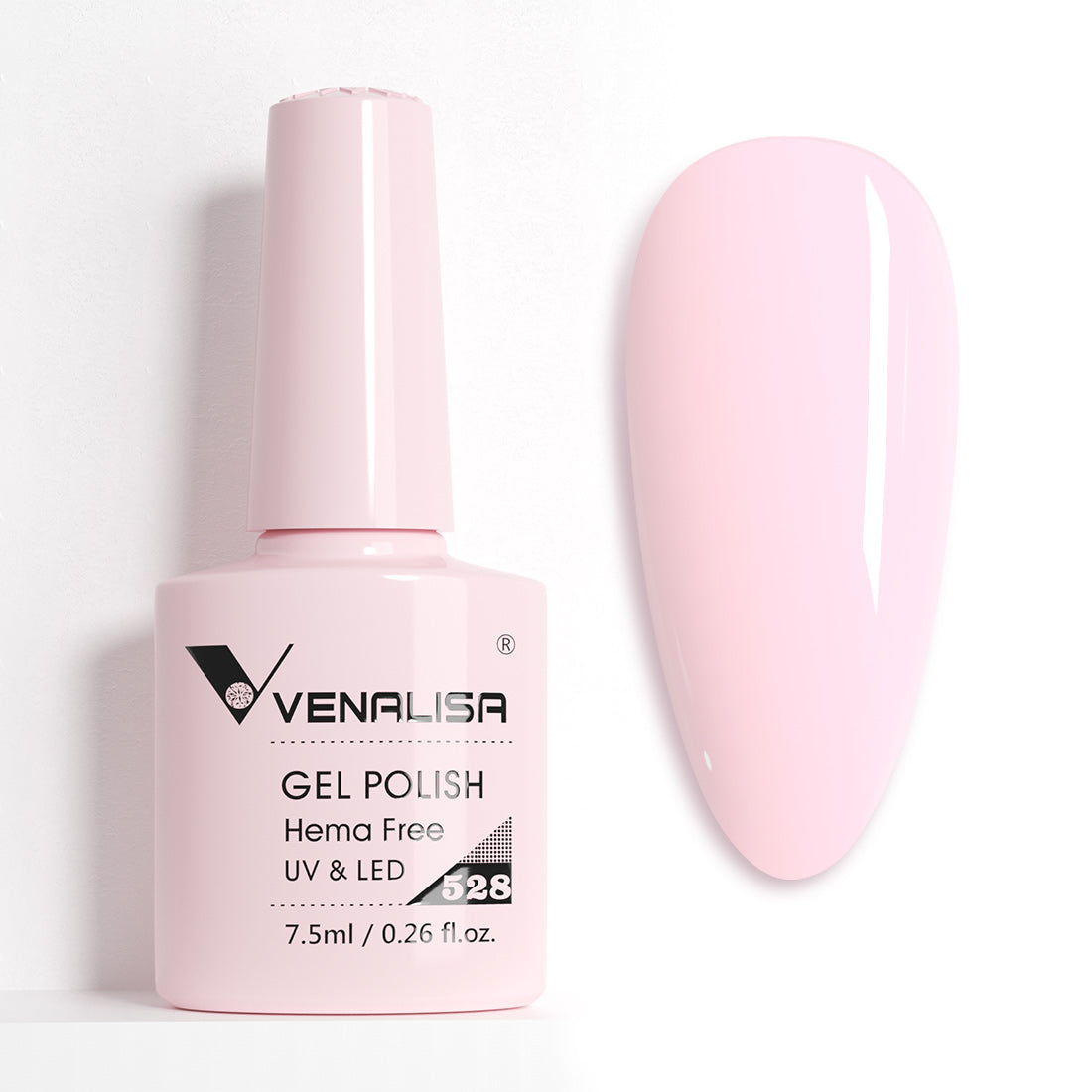 Venalisa Hema Free UV/LED Gél Lakk 7.5 ml - 528