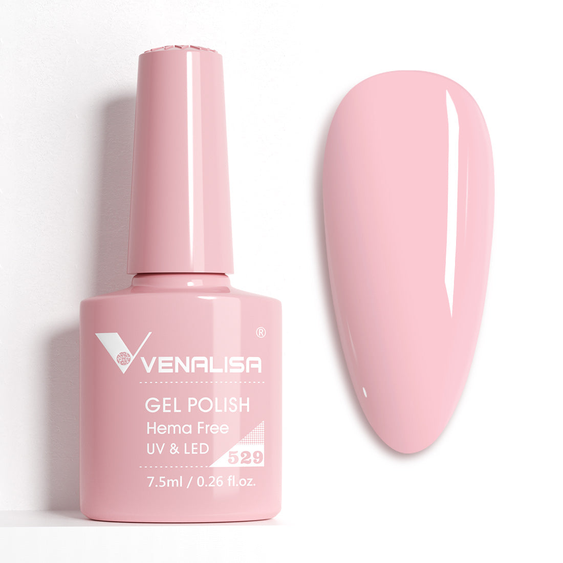 Venalisa Hema Free UV/LED Gél Lakk 7.5 ml - 529