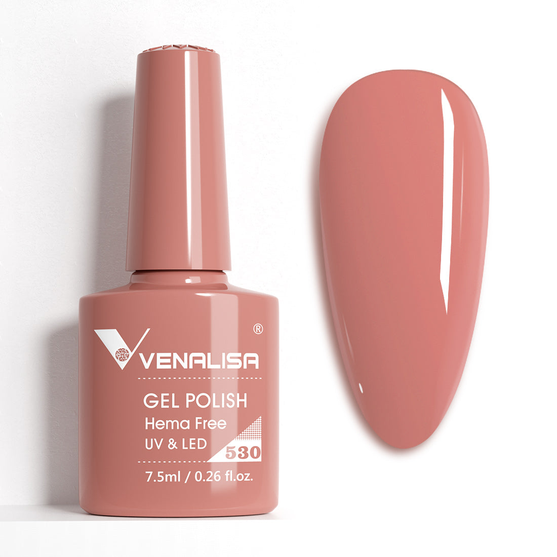 Venalisa Hema Free UV/LED Gél Lakk 7.5 ml - 530