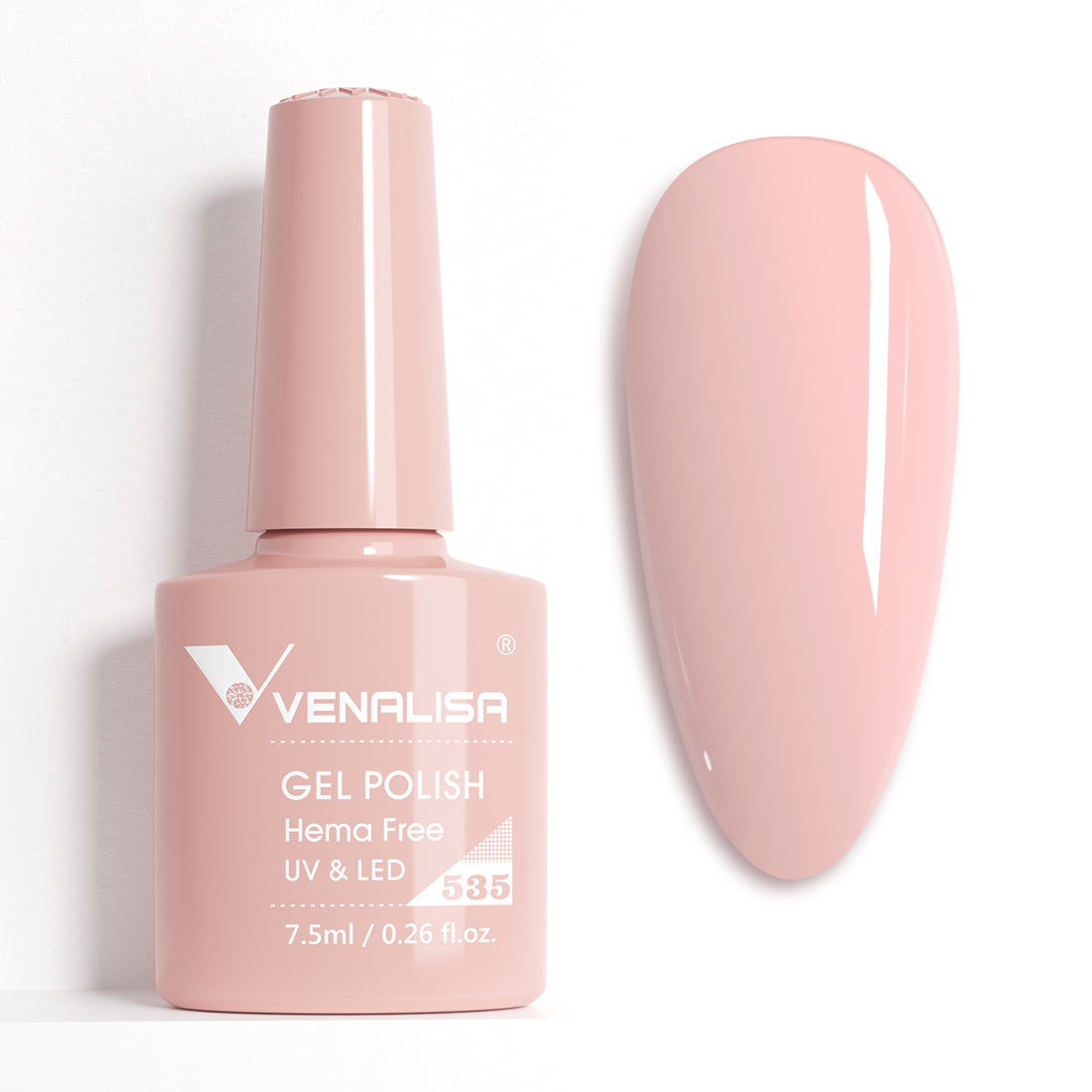 Venalisa Hema Free UV/LED Gél Lakk 7.5 ml - 535