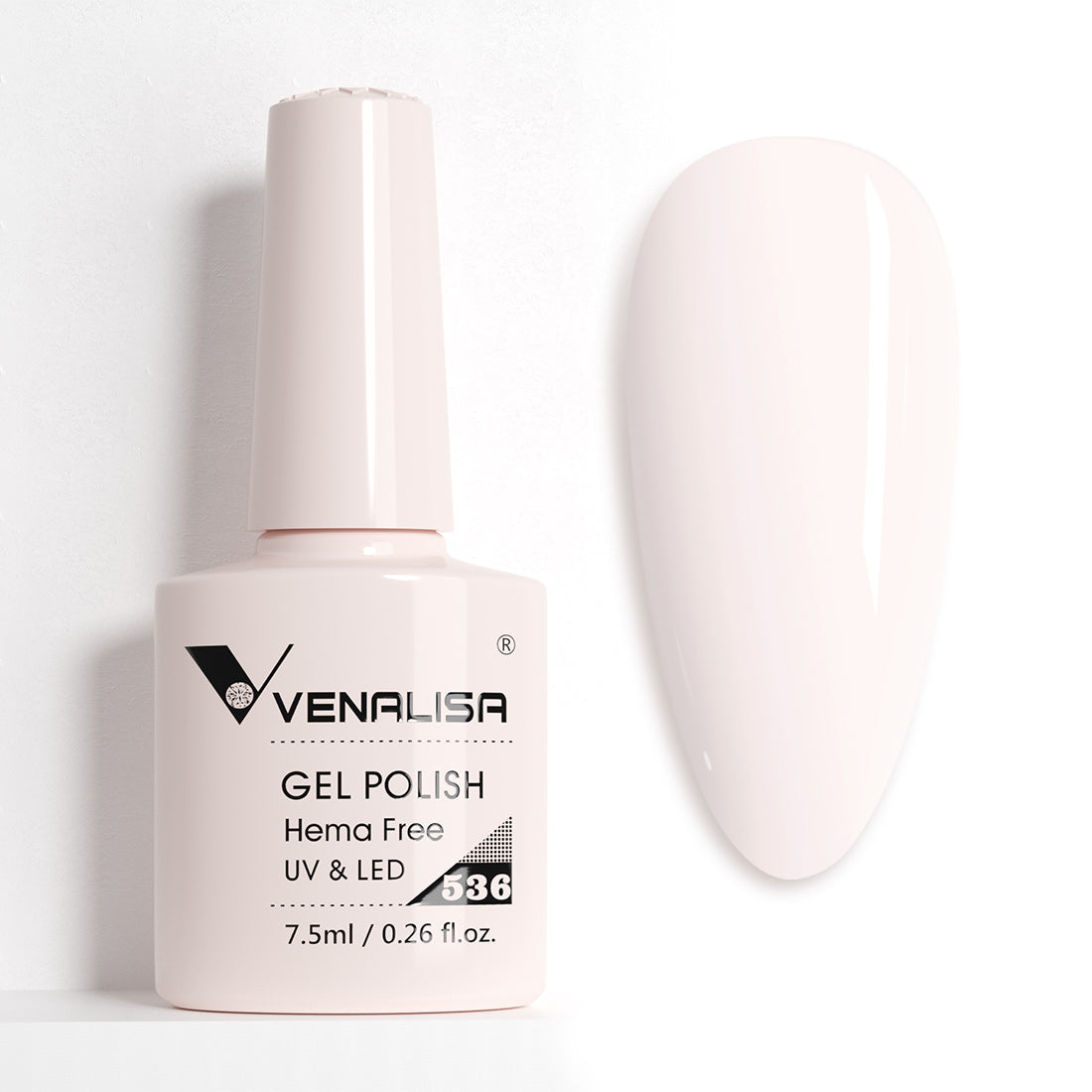 Venalisa Hema Free UV/LED Gél Lakk 7.5 ml - 536