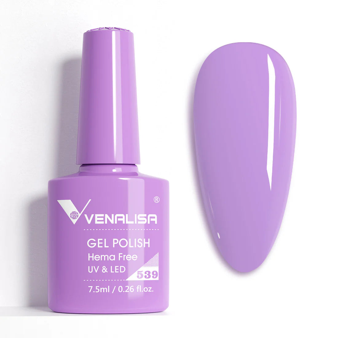 Venalisa Hema Free UV/LED Gél Lakk 7.5 ml - 539