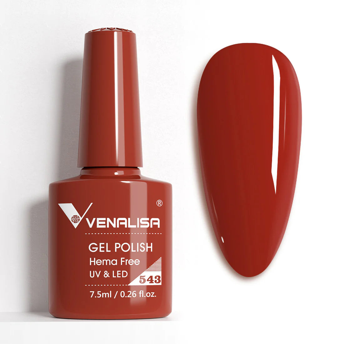 Venalisa Hema Free UV/LED Gél Lakk 7.5 ml - 543
