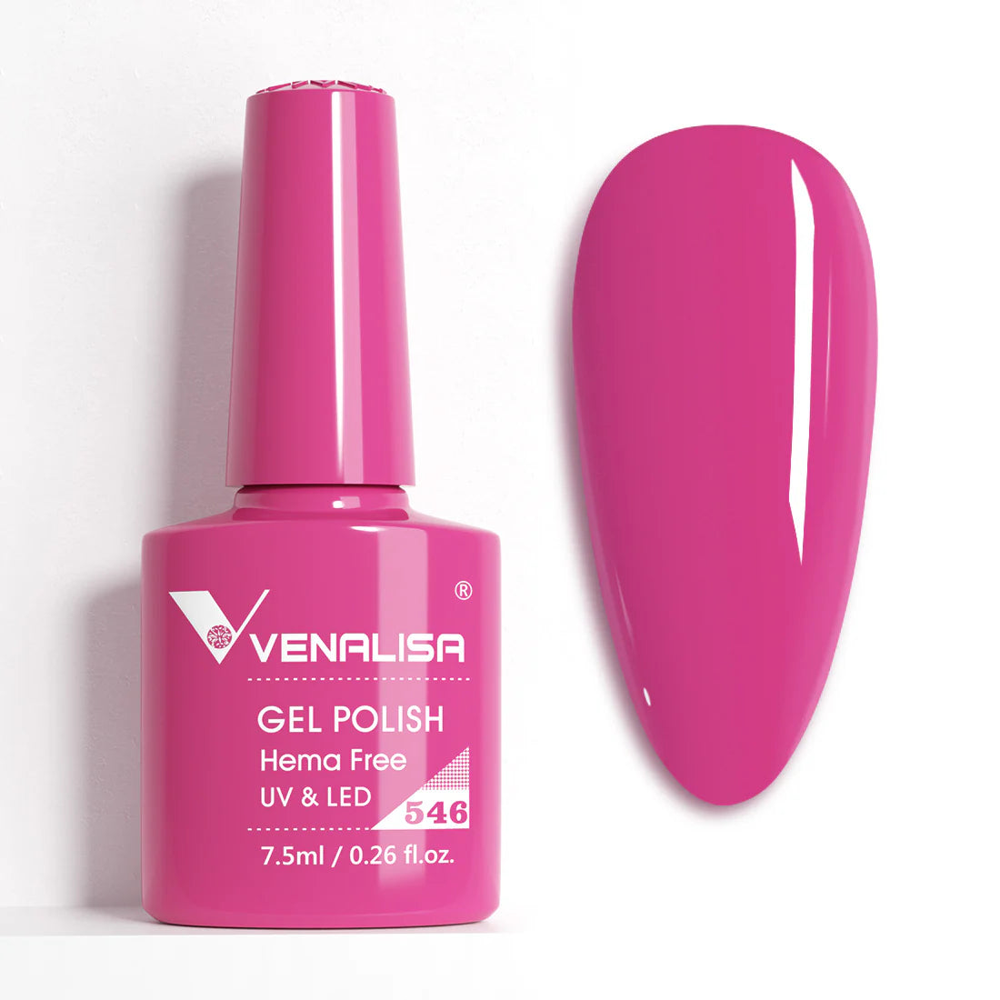 Venalisa Hema Free UV/LED Gél Lakk 7.5 ml - 546