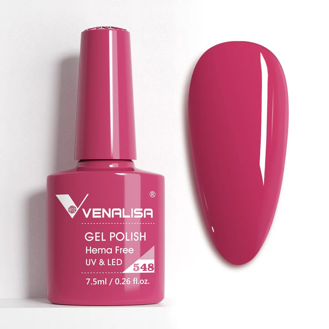 Venalisa Hema Free UV/LED Gél Lakk 7.5 ml - 548
