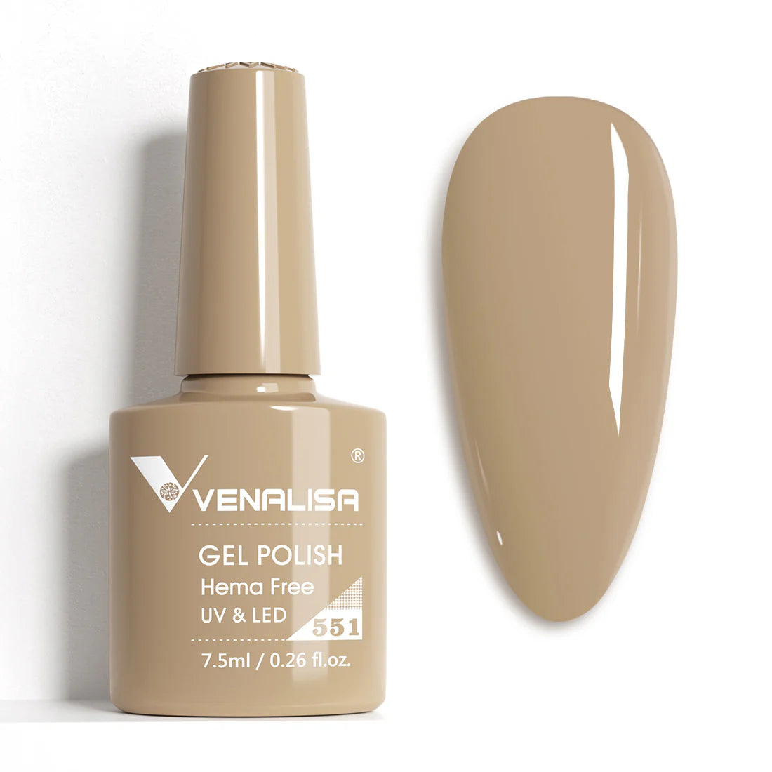Venalisa Hema Free UV/LED Gél Lakk 7.5 ml - 551