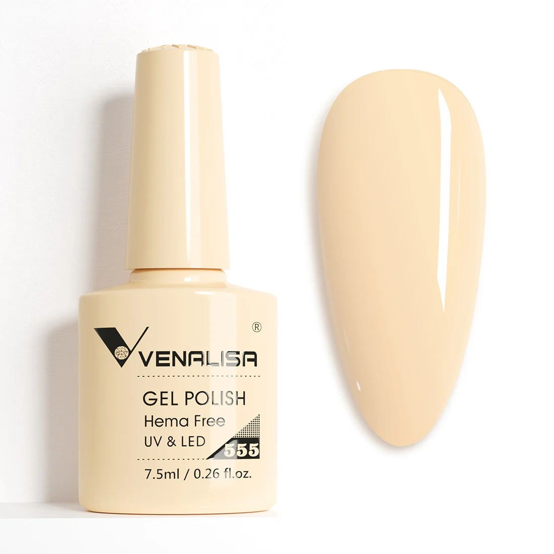 Venalisa Hema Free UV/LED Gél Lakk 7.5 ml - 555