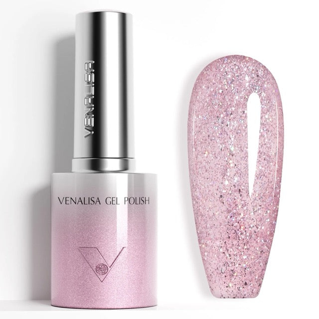 Venalisa HEMA-TPO mentes UV/LED Gél Lakk 10ml No.5602 Glitter