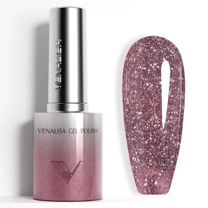 Venalisa HEMA-TPO mentes UV/LED Gél Lakk 10ml No.5604 Glitter