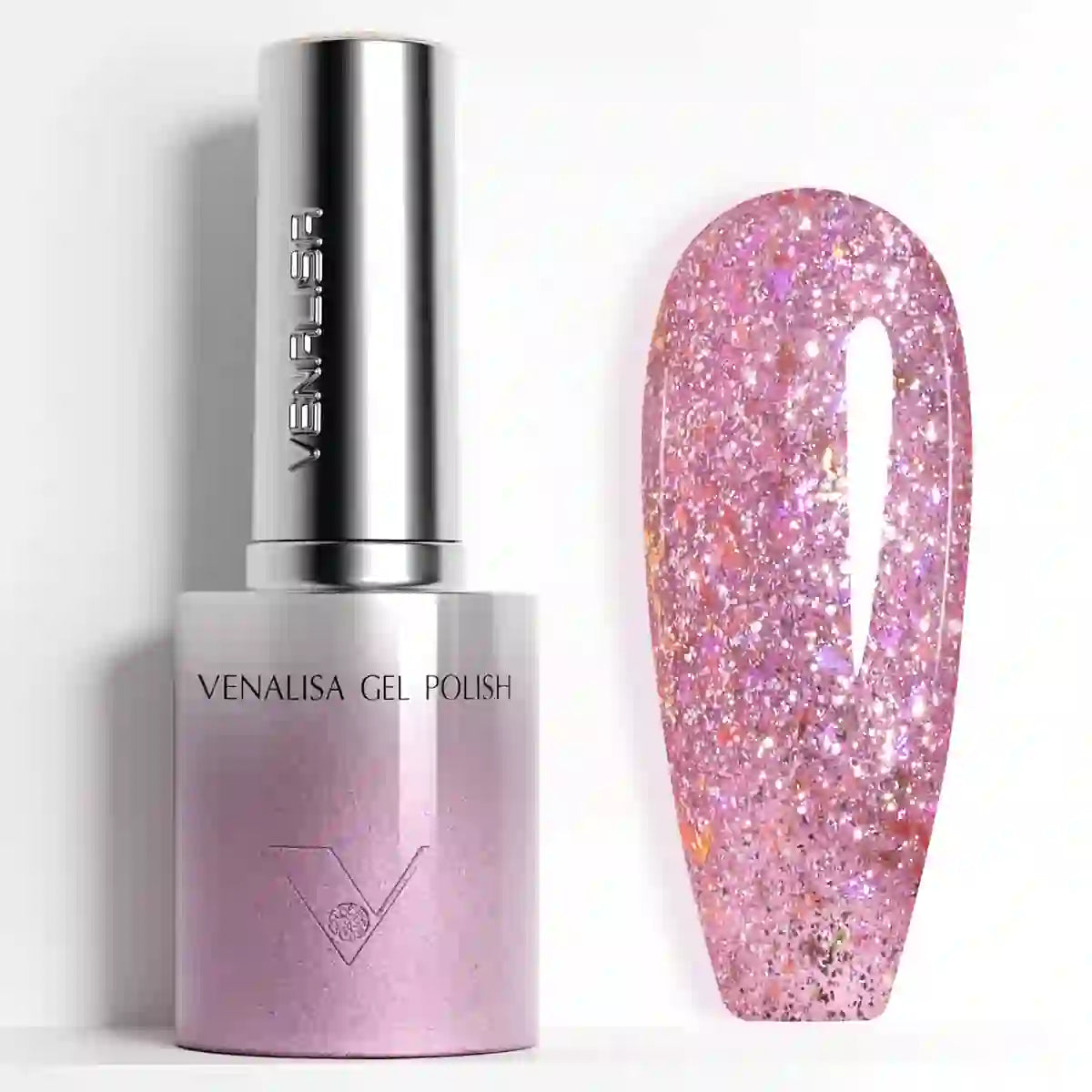 Venalisa HEMA-TPO mentes UV/LED Gél Lakk 10ml No.5625 Glitter