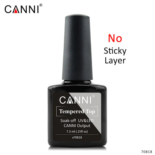 CANNI - Tempered Top gel fényzselé 7.3ml