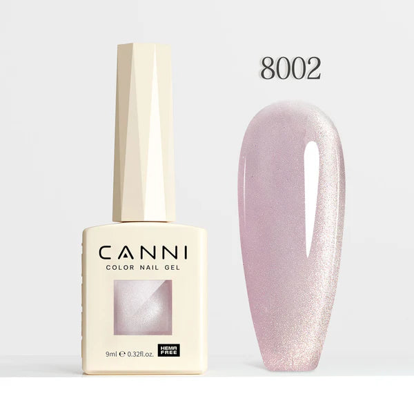 CANNI HEMA FREE UV/LED Cat Eye gél lakk 9 ml No. 8002