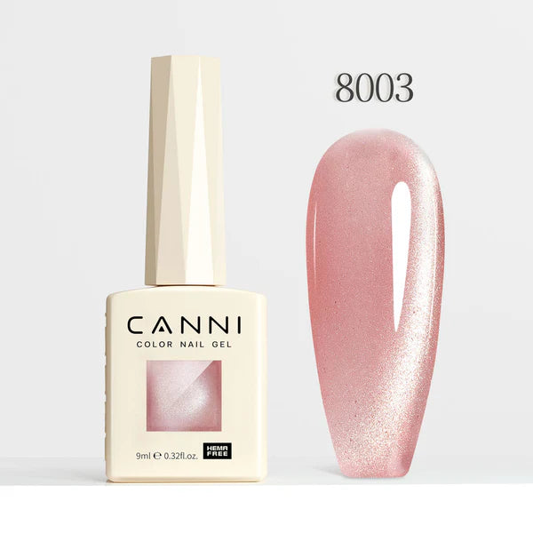 CANNI HEMA FREE UV/LED Cat Eye gél lakk 9 ml No. 8003