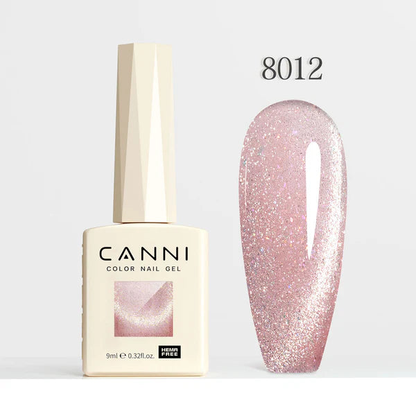 CANNI HEMA FREE UV/LED gél lakk 9 ml No. 8012