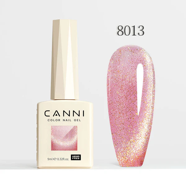 CANNI HEMA FREE UV/LED gél lakk 9 ml No. 8013
