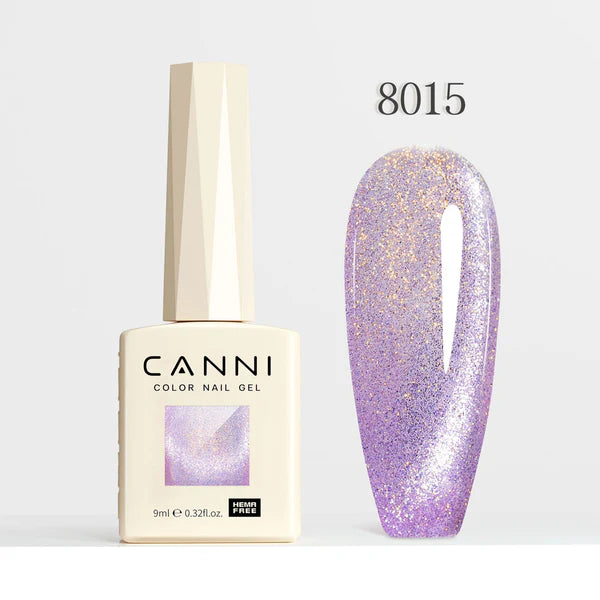CANNI HEMA FREE UV/LED gél lakk 9 ml No. 8015