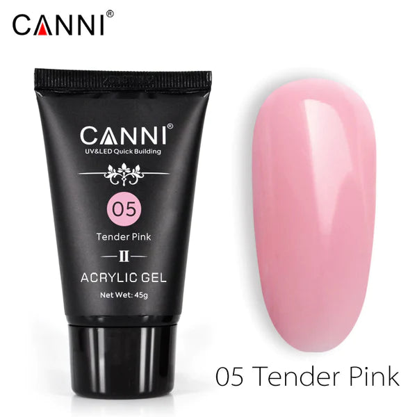 CANNI Poly Gél Új formula - 05 Tender Pink - 45g