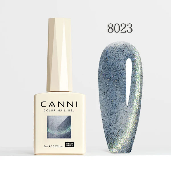 CANNI HEMA FREE UV/LED Cat Eye gél lakk 9 ml No. 8023