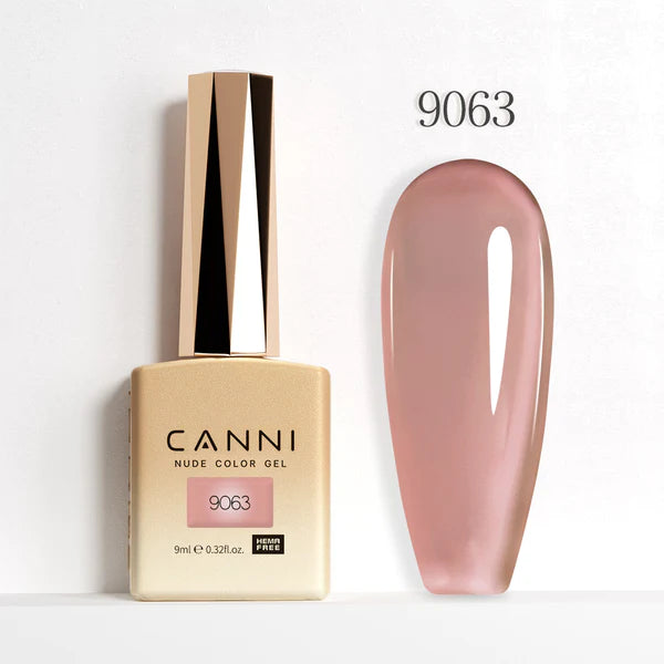CANNI HEMA FREE UV/LED gél lakk 9ml - 9063