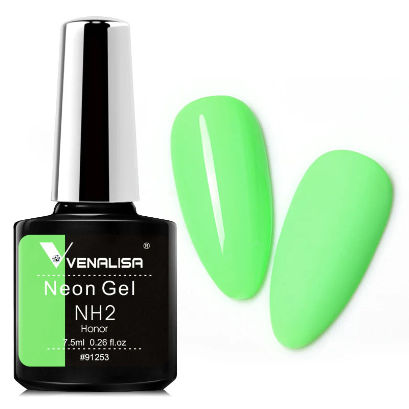 Venalisa Neon Gél Lakk – NH02 (7.5 ml) – HEMA & TPO mentes
